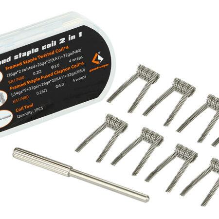 RESISTENCIA GEEKVAPE FRAMED STAPLE PACK 8 UD