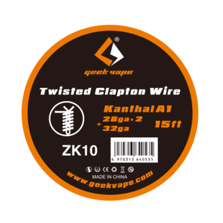 HILO RESISTIVO GEEKVAPE KHANTAL A1 TWISTED ZK10
