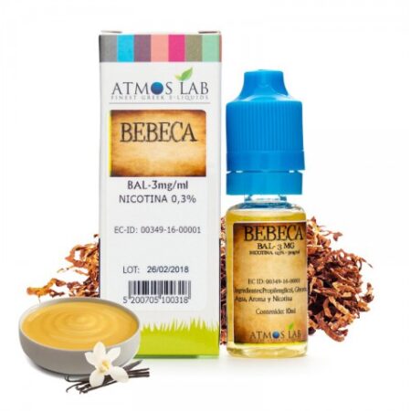 ELIQUID ATMOSLAB BEBECA 10ML