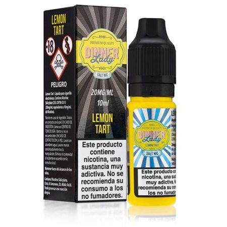 Alternative view of ELIQUID DINNER LADY SALT LEMON TART 10ML