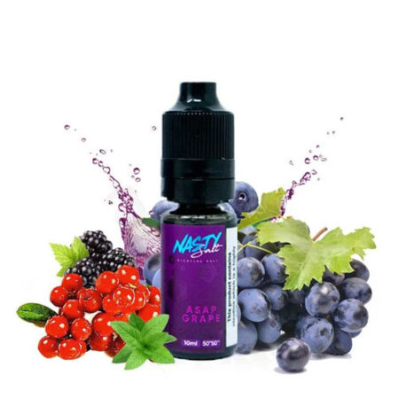 ELIQUID NASTY JUICE SALT ASAP GRAPE 10ML