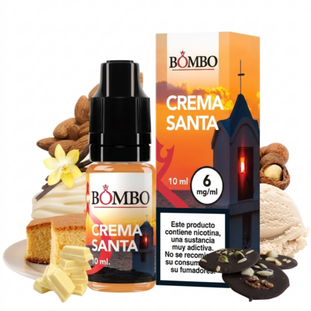 ELIQUID BOMBO CREMA SANTA 10ML