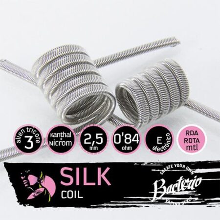 Alternative view of RESISTENCIA BACTERIO COILS SILK MTL 0.84 OHM