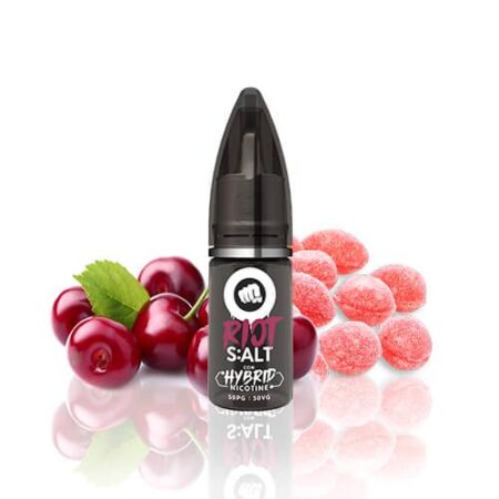 ELIQUID RIOT SQUAD SALT CHERRY FIZZLE 10ML