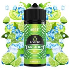 AROMA BOMBO BAR JUICE HYPER BOOSTER LIME ICE 10/120ML