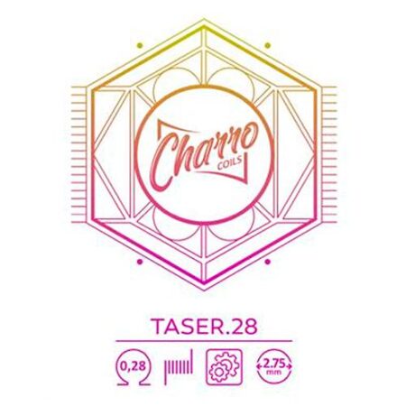 RESISTENCIA CHARRO COILS SINGLE TASER 28 0.28OHM