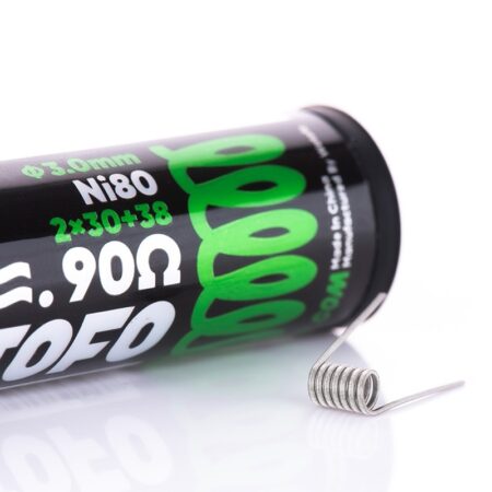 PACK 10 RESISTENCIAS WOTOFO 2X30+38 0.90OHM