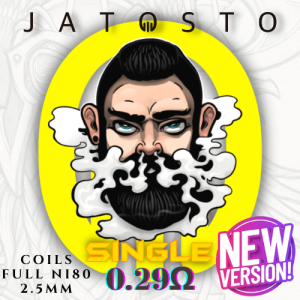 RESISTENCIAS AT COILS JATOSTO FULL NI80 SINGLE 0.29OHM