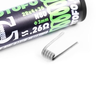 PACK 10 RESISTENCIAS WOTOFO 28X4+36 0.26OHM