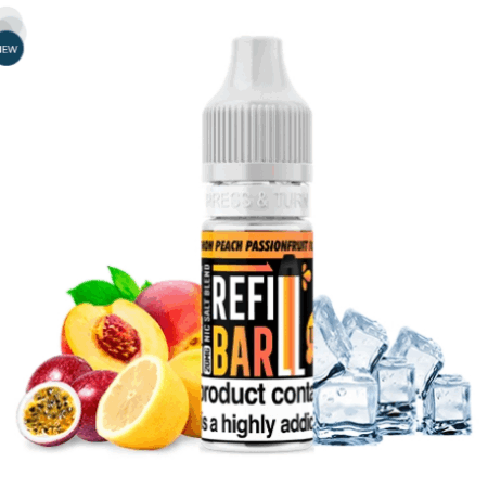 REFILL BAR SALTS LEMON PEACH PASSION 10ML
