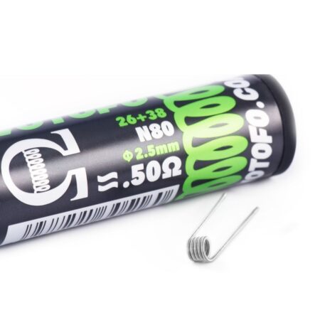 PACK 10 RESISTENCIAS WOTOFO 26+38 0.50OHM