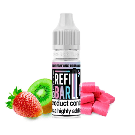 REFILL BAR SALT STRAWBERRY KIWI BUBBLE 20MG