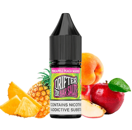 DRIFTER BAR SALTS PINEAPPLE PEACH MANGO 10ML