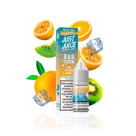 JUST JUICE BAR SALTS KIWI PASSION ORANGE 10ML