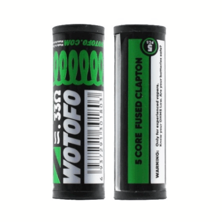 RESISTENCIAS WOTOFO NI80 5X30+40 0.33OHM 5UD