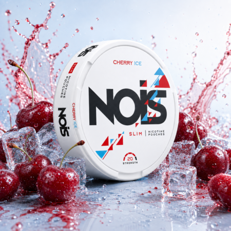 NOIS POUCHES SLIM CHERRY ICE 25MG 22UD