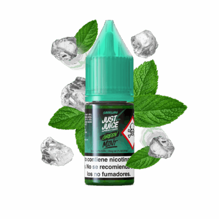 JUST JUICE SALTS RANGE GREEN MINT 10ML