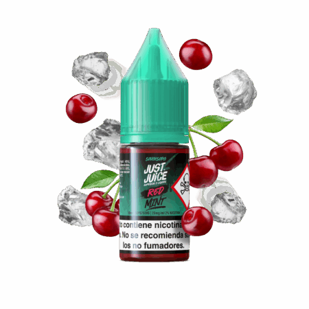 JUST JUICE RANGE SALTS RED MINT 10ML