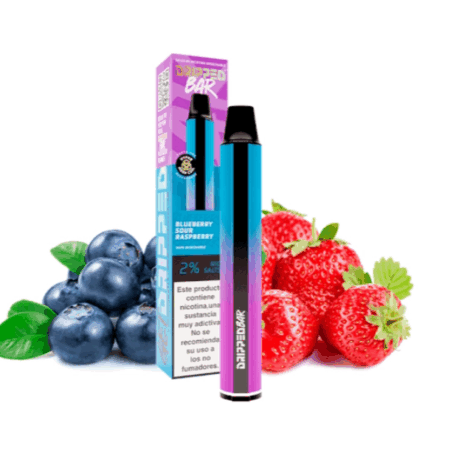 DESECHABLE DRIPPED BAR BLUEBERRY SOUR RASPBERRY 20MG