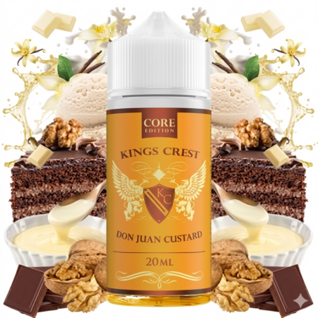 AROMA KINGS CREST CORE DON JUAN CUSTARD 20/120ML
