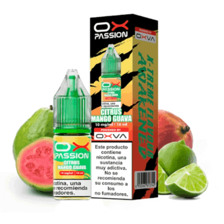 OXVA OX PASSION SALTS MANGO GUAYABA CITRICOS