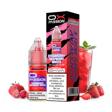 OXVA OX PASSION SALTS STRAWBERRY RASPBERRY MOJITO