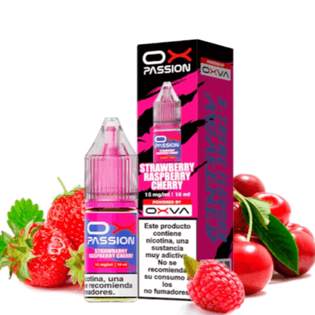 OXVA OX PASSION SALTS STRAWBERRY RASPBERRY CHERRY
