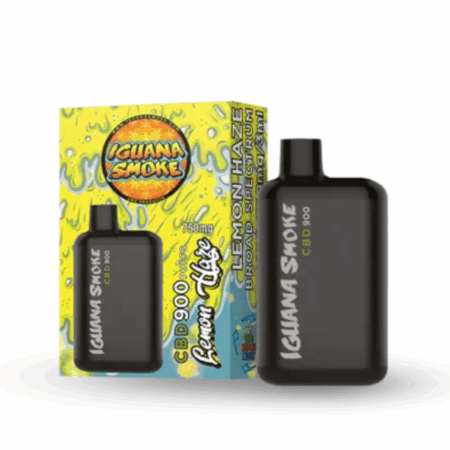 IGUANA SMOKE POCKET CBD BROAD SPECTRUM LEMON HAZE