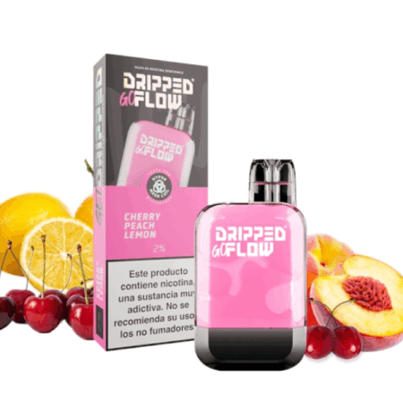 DESECHABLE DRIPPED GOFLOW CHERRY PEACH LEMON