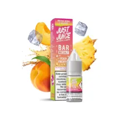 JUST JUICE BAR SALT PEACH PINEAPPLE 10ML