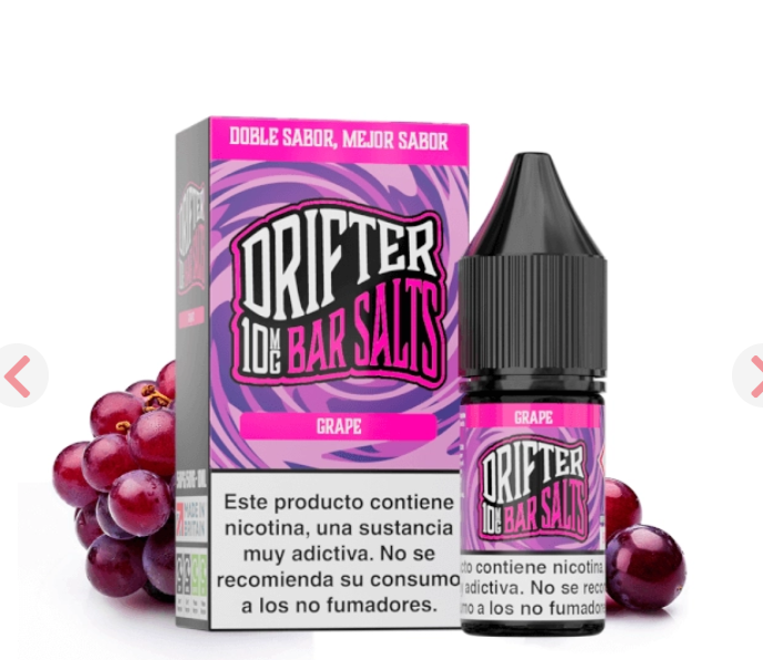 DRIFTER BAR SALTS GRAPE 10ML