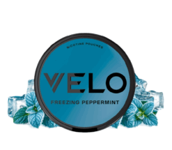 VELO NICOTINE POUCHES FREEZING PEPPERMINT ICE