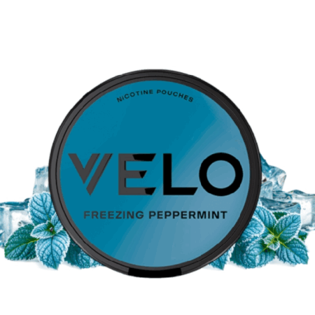 VELO NICOTINE POUCHES FREEZING PEPPERMINT ICE