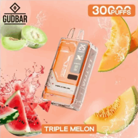 GUDBAR X-ULTRA 30000 PUFFS TRIPLE MELON