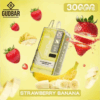 GUDBAR X-ULTRA 30000 PUFFS STRAWBERRY BANANA