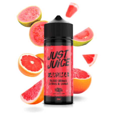 AROMA JUST JUICE BLOOD ORANGE CITRUS GUAVA 24ML LONGFILL