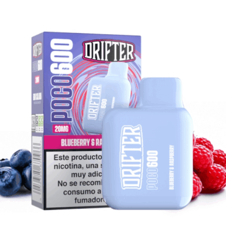 DRIFTER POCO 600 BLUEBERRY RASPBERRY 20ML