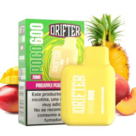 DRIFTER POCO 600 PINEAPPLE PEACH MANGO 20MG