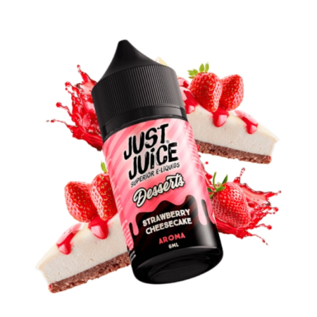 JUST JUICE DESSERTS STRAWBERRY CHEESECAKE