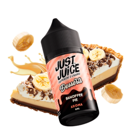 JUST JUICE DESSERTS BANOFFEE PIE