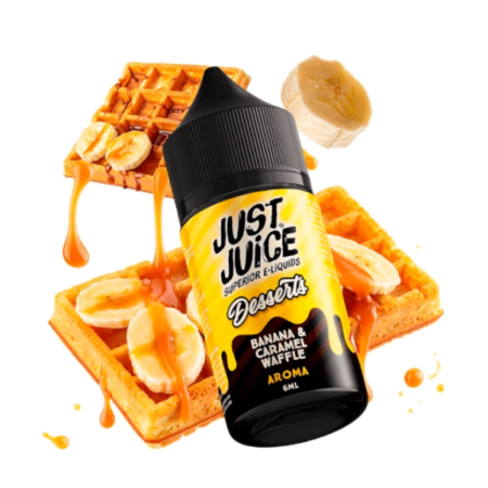JUST JUICE DESSERTS BANANA CARAMEL WAFFLE
