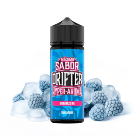 DRIFTER HYPER BLUE RAZZ ICE 10/120ML