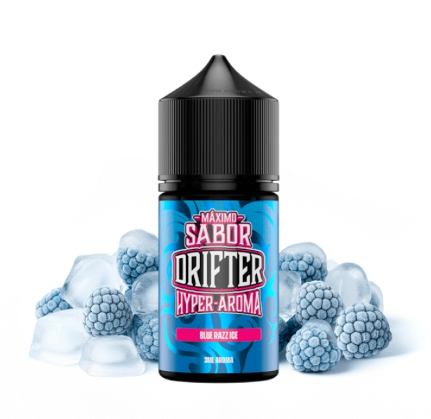 DRIFTER HYPER BLUE RAZZ ICE 3/30ML