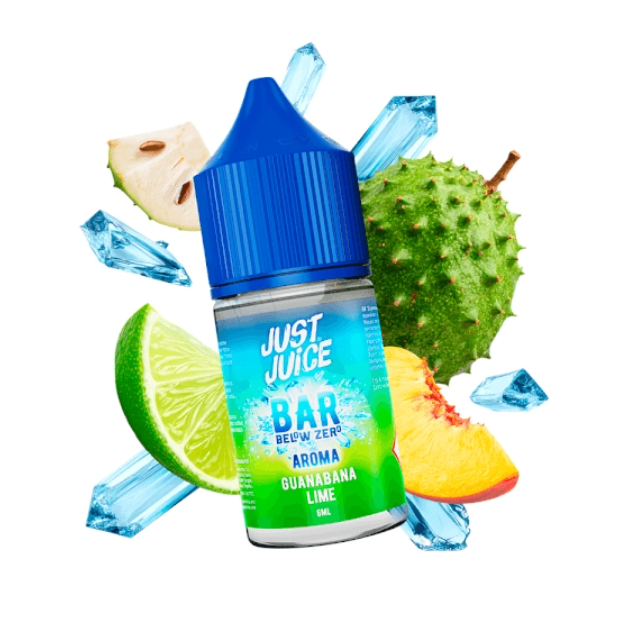 JUST JUICE BELOW ZERO GUANABANA LIME 6/30ML