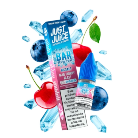 JUST JUICE BELOW ZERO SALTS BLUE CHERRY BLAST 10ML