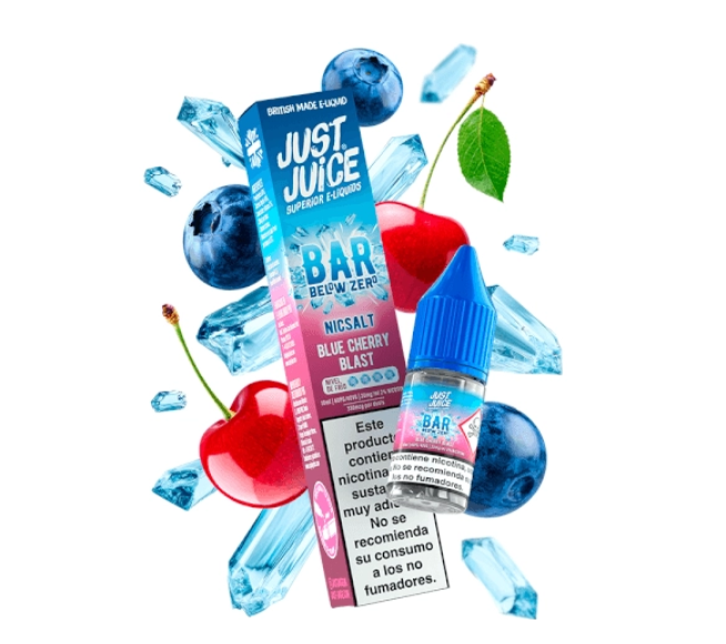JUST JUICE BELOW ZERO SALTS BLUE CHERRY BLAST 10ML