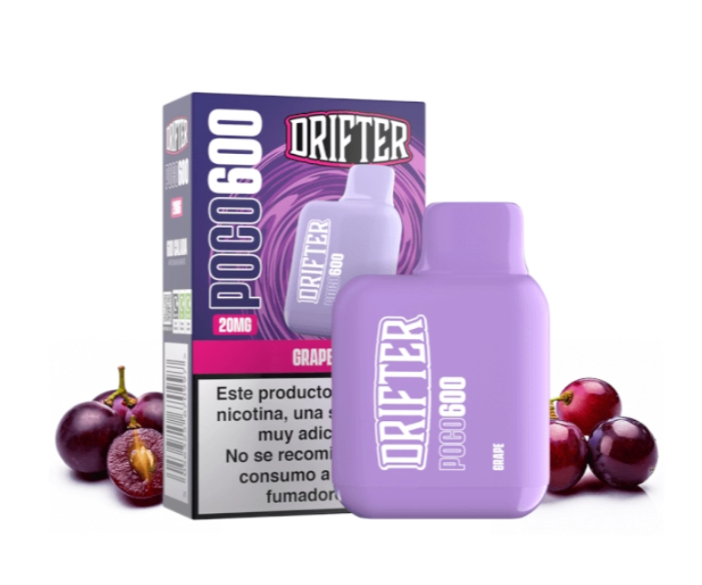 DRIFTER POCO 600 GRAPE 20MG