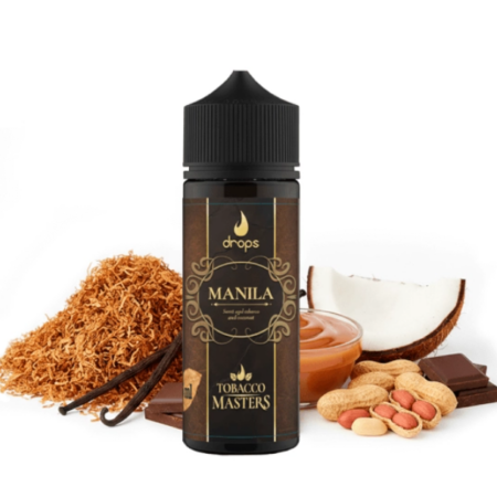 DROPS TOBACCO MASTERS MANILA 10/120ML