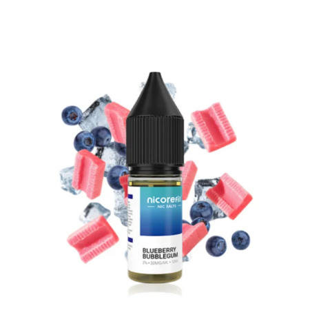 NICOREFILL SALTS BLUEBERRY BUBBLEGUM 10ML