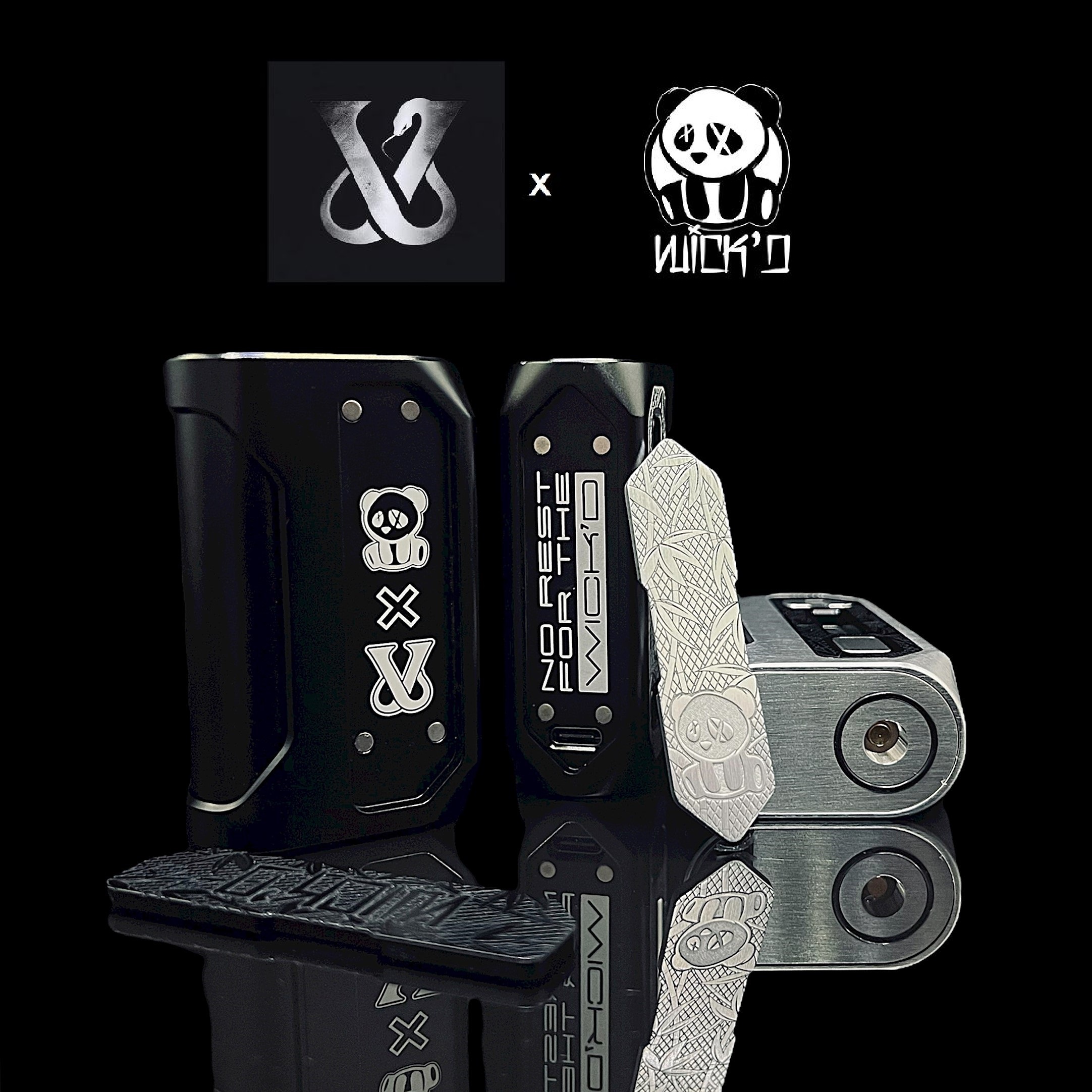 VYPERS VAPES X WICK'D BLADE DNA 60 MOD - Imagen 2
